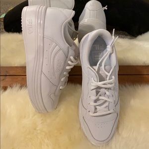 Fila platform sneakers tennis shoes